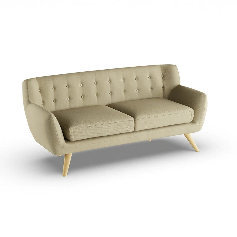 Button-tufted Modern Sofa