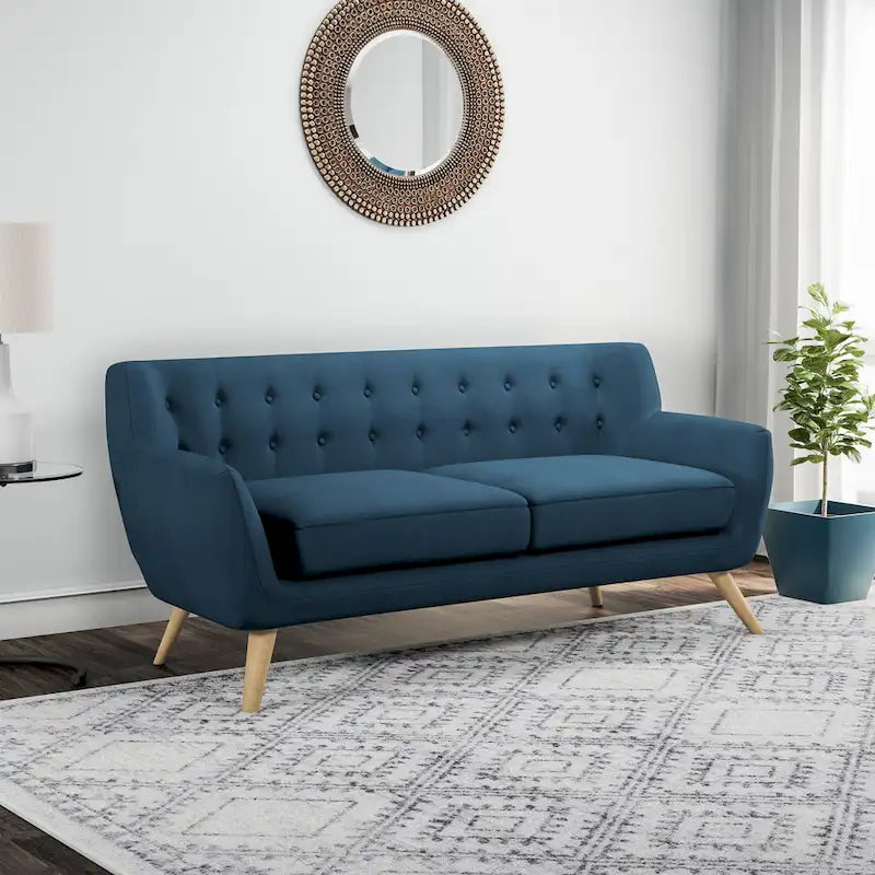 Button-tufted Modern Sofa