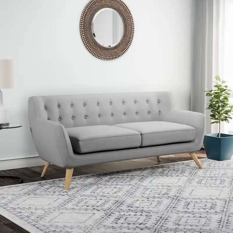 Button-tufted Modern Sofa