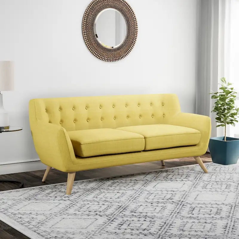 Button-tufted Modern Sofa