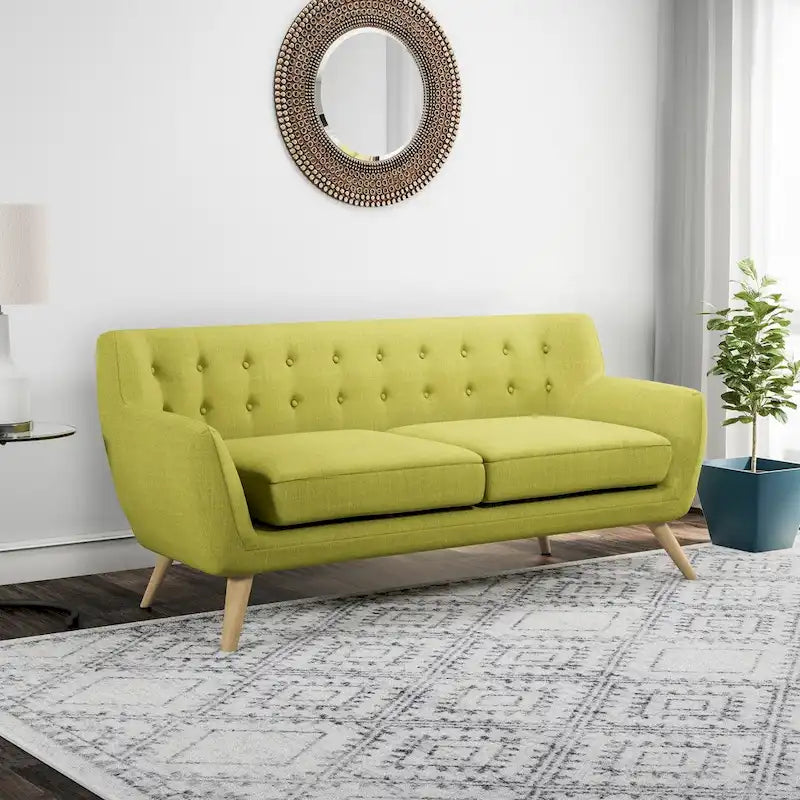 Button-tufted Modern Sofa