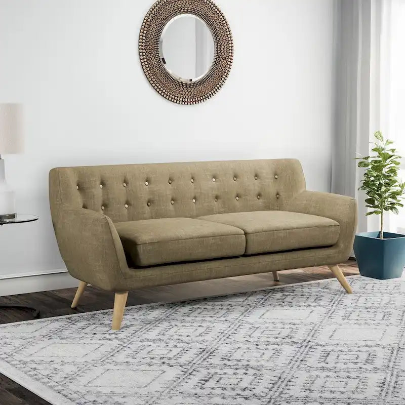 Button-tufted Modern Sofa