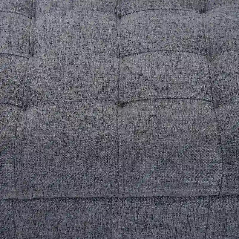 42-inch Fabric Tufted Storage Ottoman Bench