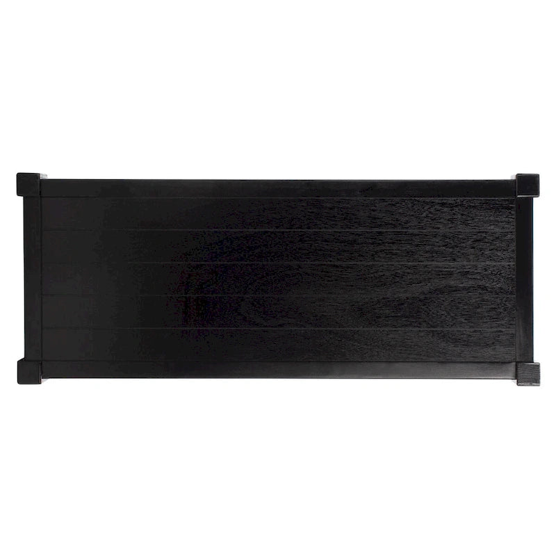3-Shelf Console Table - 33.8 W x 13.8 L x 29.5 H - 34Wx14Dx30H