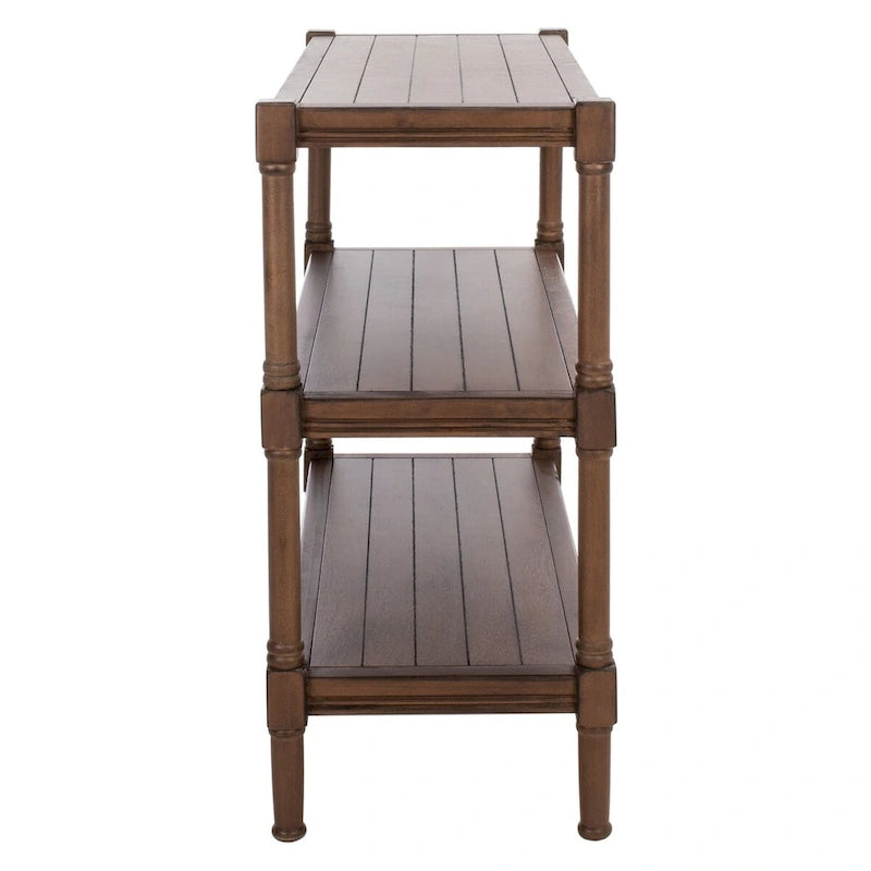 3-Shelf Console Table - 33.8 W x 13.8 L x 29.5 H - 34Wx14Dx30H