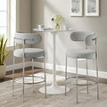 Fabric Bar Stools - Set of 2