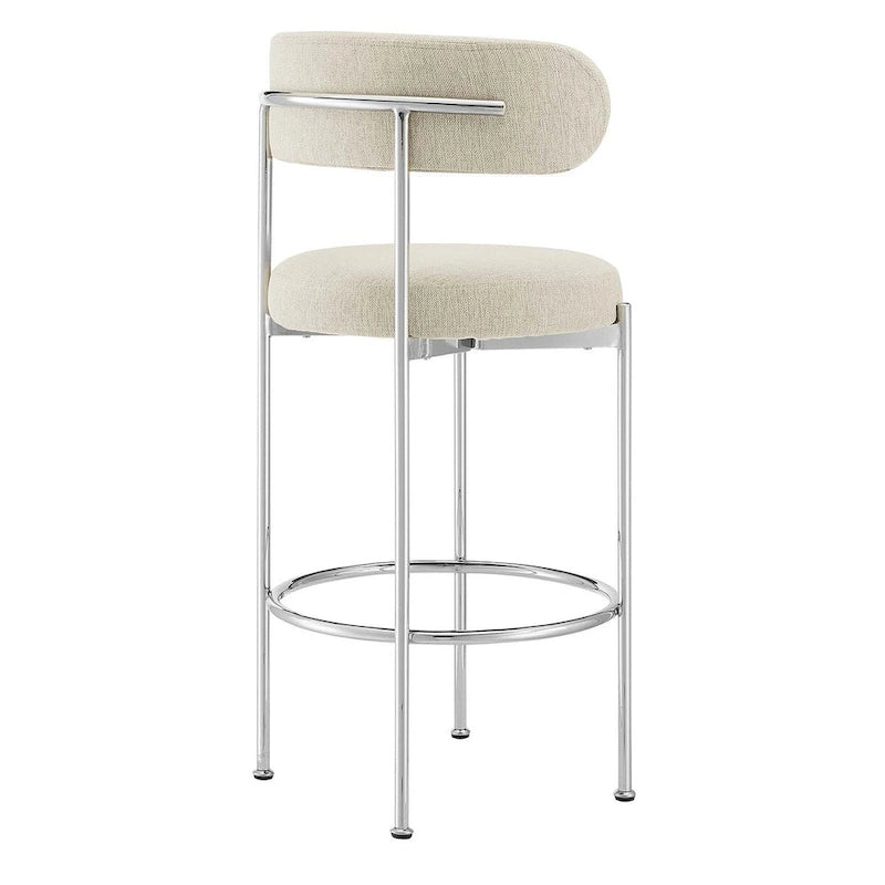 Fabric Bar Stools - Set of 2