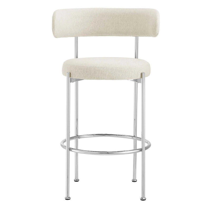 Fabric Bar Stools - Set of 2