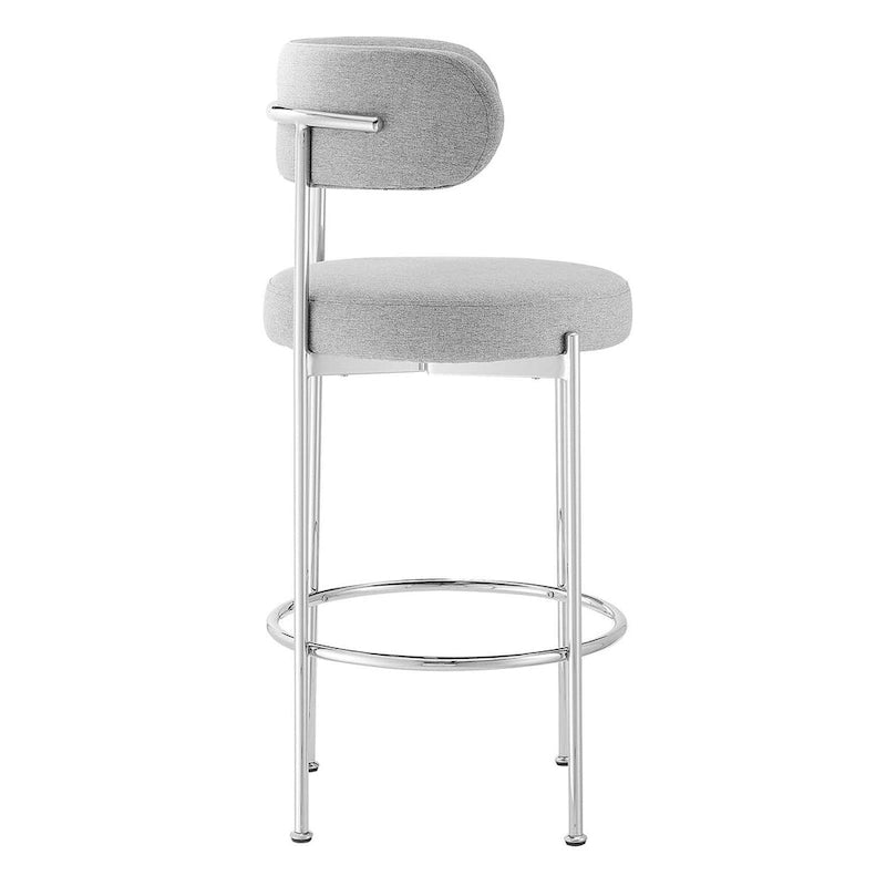 Fabric Bar Stools - Set of 2