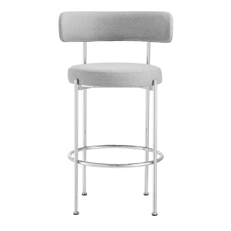Fabric Bar Stools - Set of 2