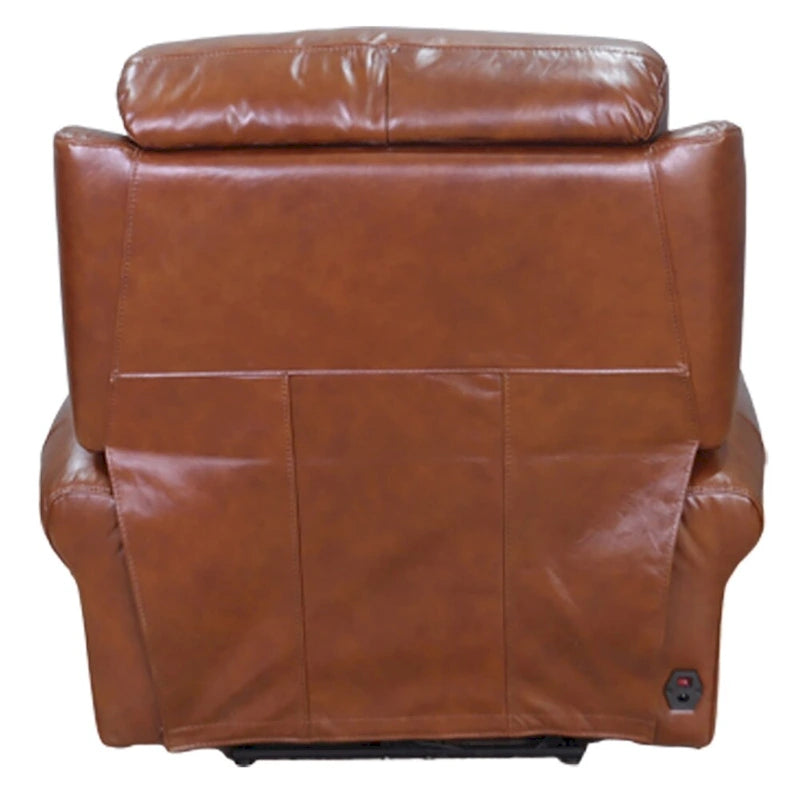 Zero Gravity Power Recline and Headrest Top Grain Leather Recliner