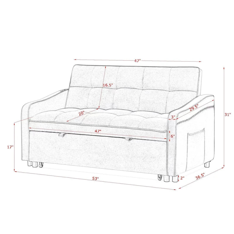 Loveseats Sofa Bed