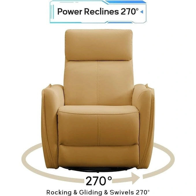 32.3 Wide Power Swivel Rocker Recliner Chairwith USB Ports